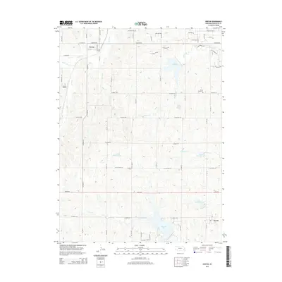 2014 Map of Denton, 2014 Print