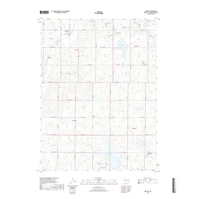 2017 Map of Denton, 2017 Print