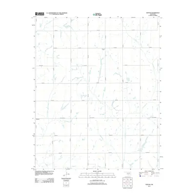 2013 Map of Denton, 2013 Print