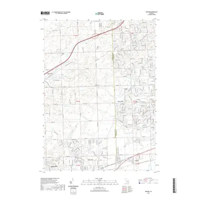 2019 Map of Denton, 2019 Print