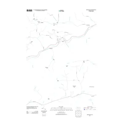 2013 Map of Dents Run, 2013 Print
