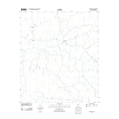 2012 Map of Dentville, 2012 Print