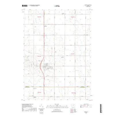 2018 Map of Denver, 2018 Print