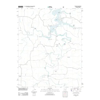 2012 Map of Denver, 2012 Print
