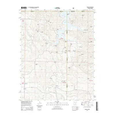 2014 Map of Denver, 2014 Print