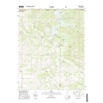2017 Map of Denver, 2017 Print