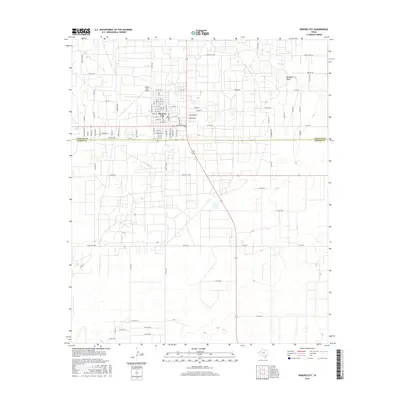 2016 Map of Denver City, 2016 Print