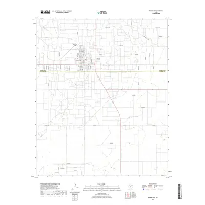 2019 Map of Denver City, 2019 Print