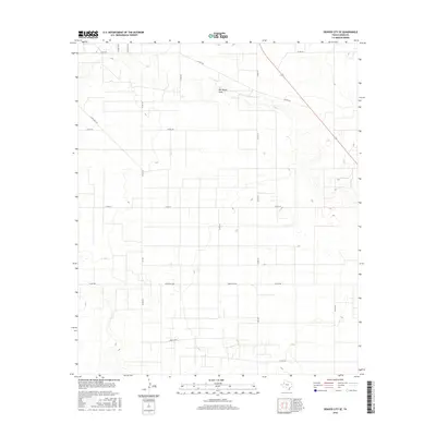 2016 Map of Denver City SE, 2016 Print