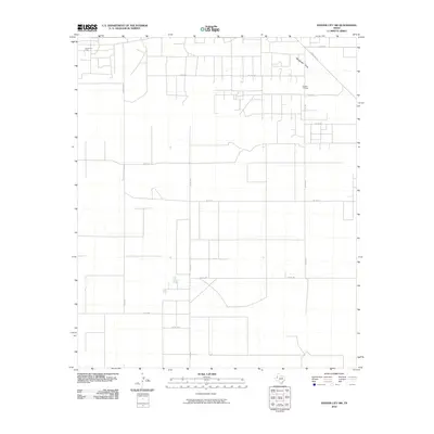 2010 Map of Denver City SW, 2010 Print