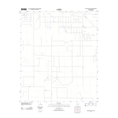 2012 Map of Denver City SW, 2012 Print