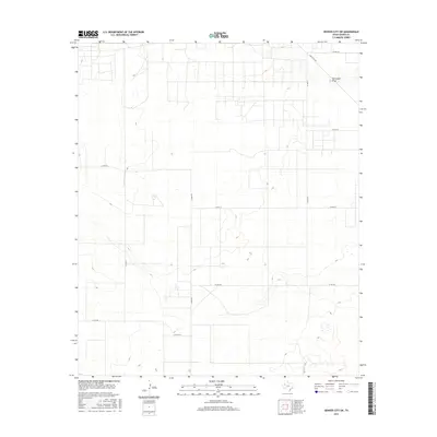 2016 Map of Denver City SW, 2016 Print