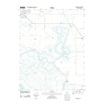 2012 Map of Denverton, 2012 Print