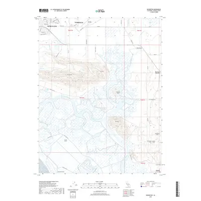 2018 Map of Denverton, 2018 Print