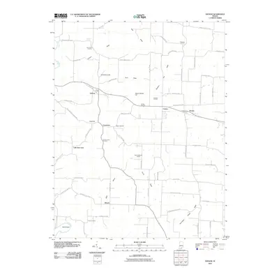 2010 Map of Depauw, 2010 Print