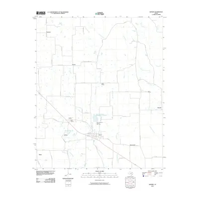 2010 Map of Deport, 2010 Print