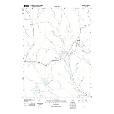 2010 Map of Deposit, 2010 Print