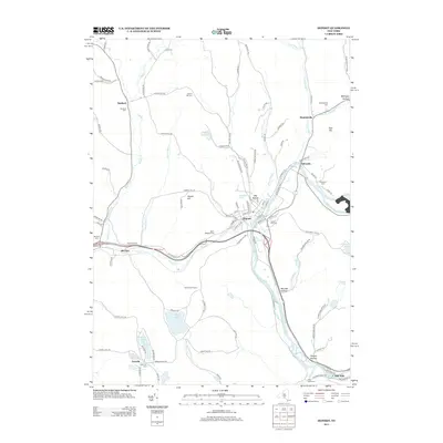 2013 Map of Deposit, 2013 Print