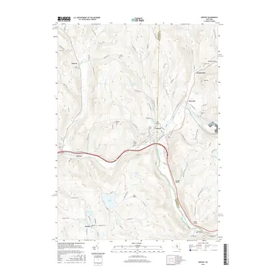 2016 Map of Deposit, 2016 Print