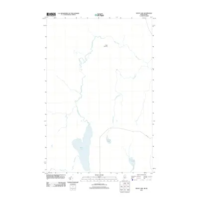 2011 Map of Depot Lake, 2011 Print