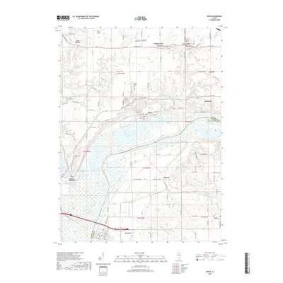 2018 Map of Depue, 2018 Print
