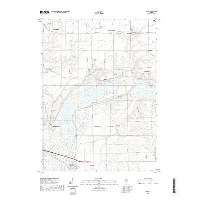 2021 Map of Depue, 2021 Print