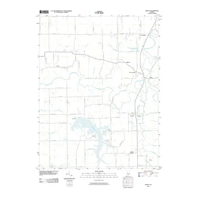 2010 Map of Deputy, 2010 Print