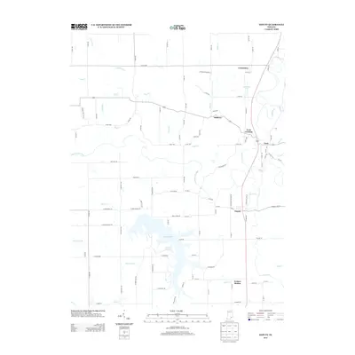 2013 Map of Deputy, 2013 Print
