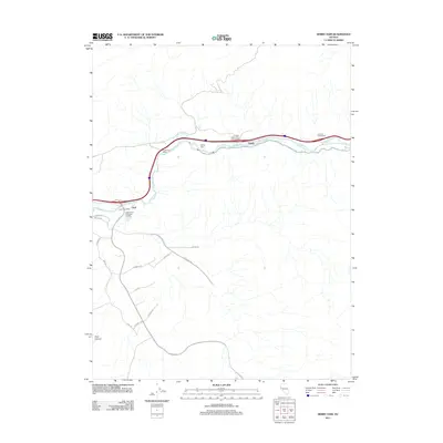2011 Map of Derby Dam, 2011 Print