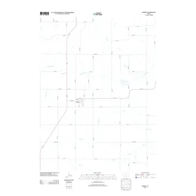 2013 Map of Derby, 2013 Print