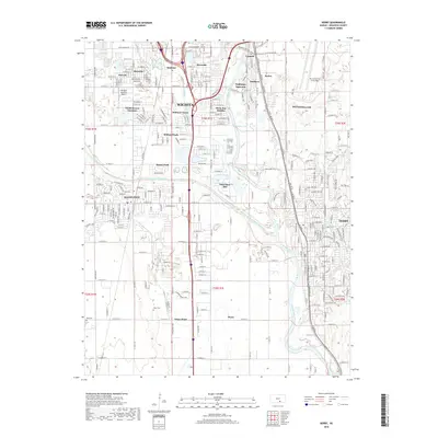 2018 Map of Derby, 2018 Print
