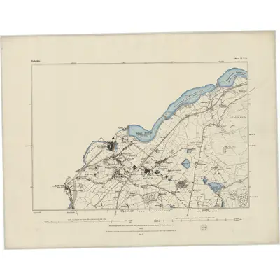 1879 Map of Derbyshire II.NE, 1882 Print
