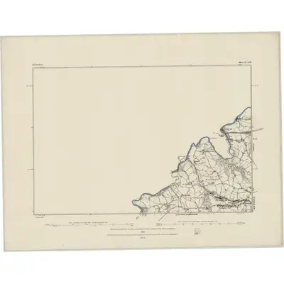 1879 Map of Derbyshire II.SW, 1882 Print