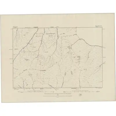 1879 Map of Derbyshire III.NE, 1882 Print