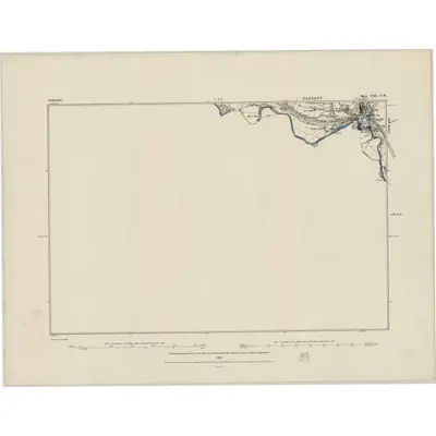 1879 Map of Derbyshire VIII.NW, 1882 Print