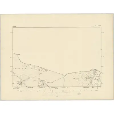 1876 Map of Derbyshire XI.NW, 1883 Print