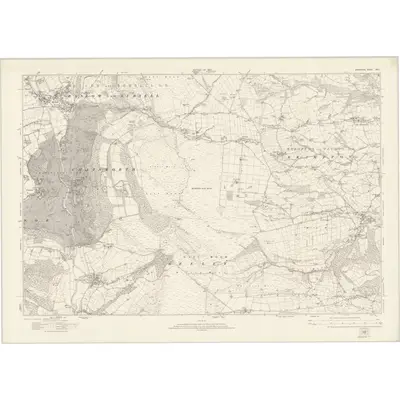 1919 Map of Derbyshire XXIV, 1923 Print