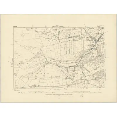 1879 Map of Derbyshire XXIV.SE, 1883 Print