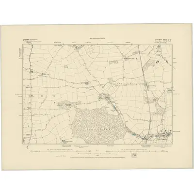 1884 Map of Derbyshire XXVI.NE