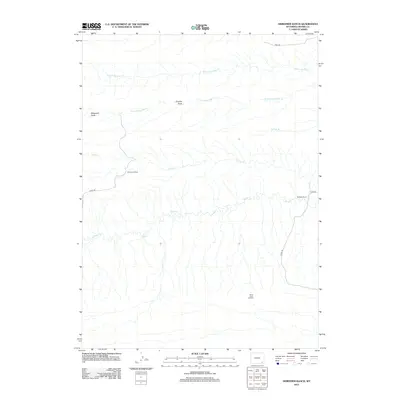 2012 Map of Dereemer Ranch, 2012 Print