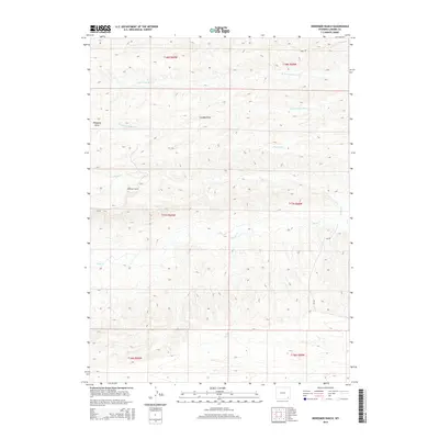2015 Map of Dereemer Ranch, 2015 Print