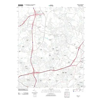 2010 Map of Derita, 2010 Print