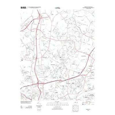 2013 Map of Derita, 2013 Print