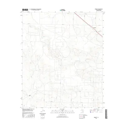 2016 Map of Dermott, 2016 Print