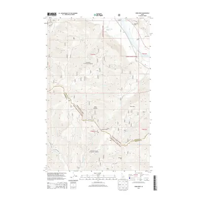 2013 Map of Derr Point, 2013 Print
