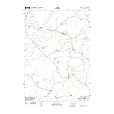 2010 Map of Derrick City, 2010 Print