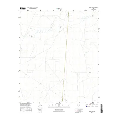 2016 Map of Derrick Draw, 2016 Print