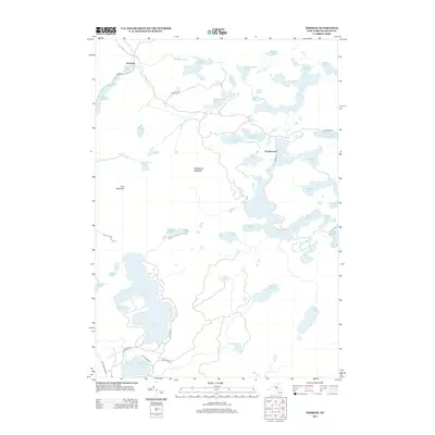 2013 Map of Derrick, 2013 Print