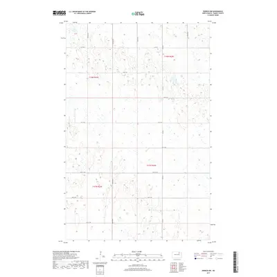 2017 Map of Derrick NW, 2017 Print