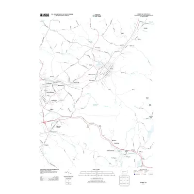 2013 Map of Derry, 2013 Print